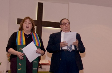 
                    Reverend Ruth Shaver is the new minister at the United Church of Christ in the small town of Schellsburg, Pennsylvania.
                                        