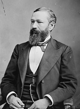 
                    P.B.S. Pinchback, the first black governor in the United States.
                                            (Mathew Brady or Levin Handy)
                                        