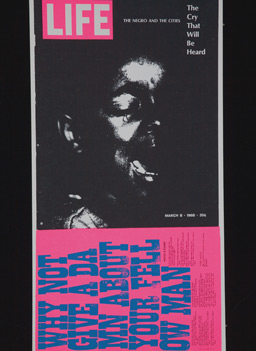 
                    "the cry that will be heard," silkscreen print, 1969.
                                            (Corita Art Center/Immaculate Heart Community/Joshua White)
                                        