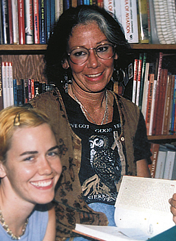 
                    Author Lorian Hemingway (right) is pictured during a previous Hemingway Days book signing with her daughter Cristen Hemingway Jaynes.
                                            (Tom Netting)
                                        