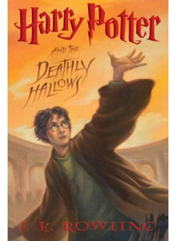 
                    "Harry Potter and the Deathly Hallows" (Book 7), by J. K. Rowling (Author)and Mary GrandPre (Illustrator).
                                        
