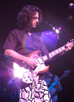 
                    Dweezil Zappa on stage in Dallas, Tex., on Dec 16, 2006.
                                            (Michael Mesker/Zappa Family Trust)
                                        