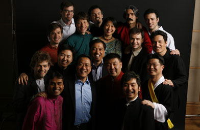 
                    Yo-Yo Ma and the Silk Road Ensemble.
                                            ((c) Todd Rosenberg/Sony BMG Masterworks 2007)
                                        