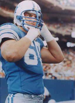 
                    Mike Utley during his career with the Detroit Lions.
                                            (The Mike Utley Foundation)
                                        