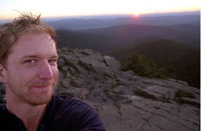 
                    Stephan Fraizer on Pico Mountain in Vermont during a his Appalachian Trail hike in 2004.
                                            (Stephan Fraizer)
                                        