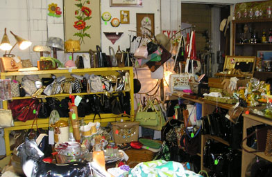 
                    Terri buys, sells and collects antique purses.
                                            (Terri Echtenkamp)
                                        