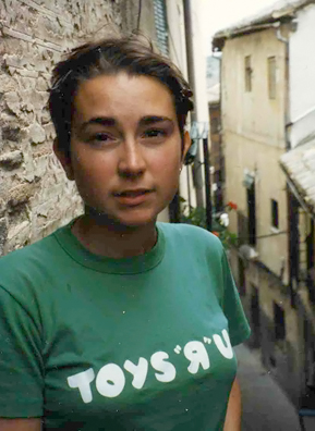 
                    Nancy McGinley Myers in Toledo, Spain in April 1997.
                                            (Rob McGinley Myers)
                                        