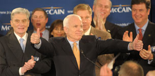 Republican presidential hopeful Sen. John McCain