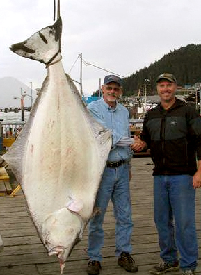 
                    A large fish from waters around Wrangell, Ala.
                                            (John Yeager)
                                        