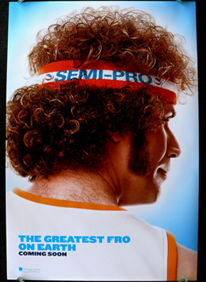
                    "Semi-Pro," stars Will Ferrell and chronicles the struggles of the Tropics, a fictional Flint, Mich., team. The Michigan city actually did have a semi-pro basketball team called the Flint Pros, it was part of the now defunct Continental Basketball Association, or the CBA.
                                            (Courtesy New Line Cinema)
                                        