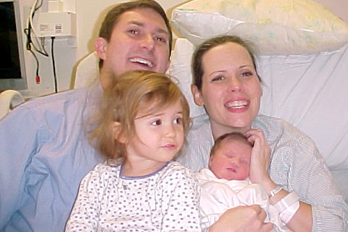 
                    Baby Charlotte makes four in December, 2004.
                                            (Courtesy Scot Case)
                                        