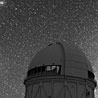 An observatory in Chile illuminated by stars