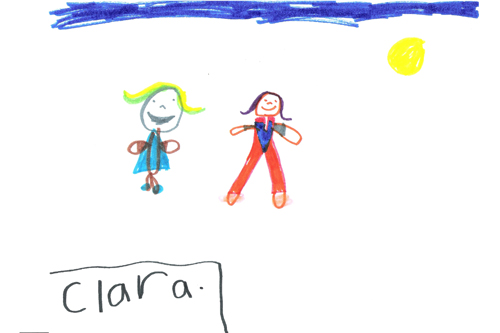 
                    This is how Clara sees spring.
                                            (Courtesy Grandville Christian School)
                                        