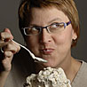 Karen Roberts loves her ice cream...