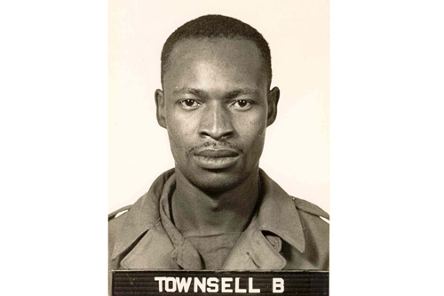 
                    Booker Townsell (mug shot).
                                            (National Archives)
                                        