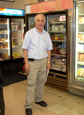 
                    Faris Alameh has owned the Convenient Food Mart in Cleveland, Ohio's Old Brooklyn neighborhood for 18 years.
                                            (Julie Grant)
                                        