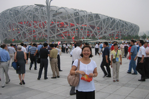 
                    Alice Mong in Beijing.
                                            (Alice Mong)
                                        