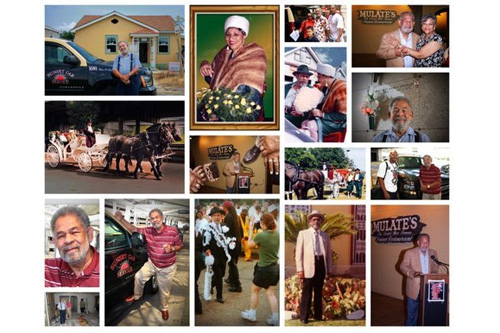 
                    This is a collage of images that Curt Peters put together in honor of his new friend, Edwin Harrison. Harrison, a survivor of Hurricane Katrina, entrusted Peters to duplicate and restore his photos even though the two had barely met.
                                            (Curt Peters)
                                        