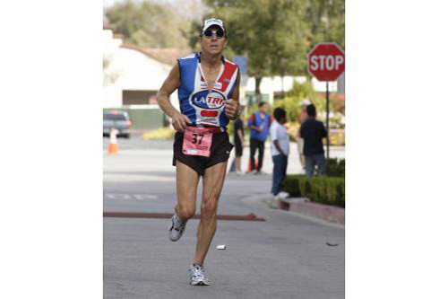 
                    Tim Bomba placed second in his group at the Santa Clarita Marathon.
                                            (Courtesy brightroom.com)
                                        