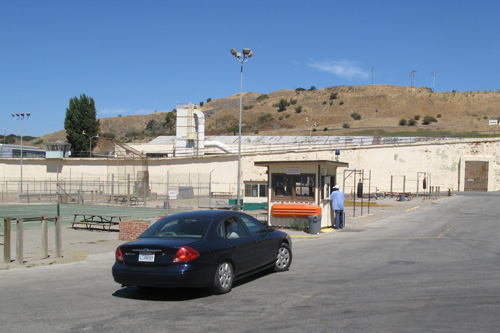 
                    Seiler leaving San Quentin State Prison.
                                            (Nancy Mullane)
                                        