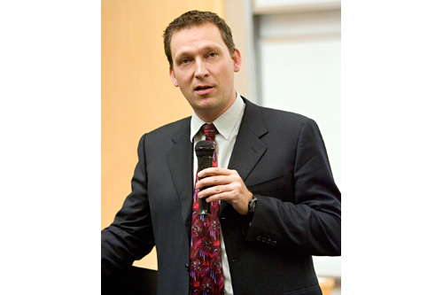 
                    Director of the University of Michigan's Center for Entrepreneurship, Thomas Zurbuchen.
                                            (UM Photo Services)
                                        