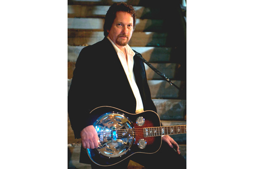
                    Jerry Douglas and the Dobro.  Although the instrument was invented for use in Hawaiian music, it soon spread to other genres.
                                            (Courtesy Jerry Douglas)
                                        