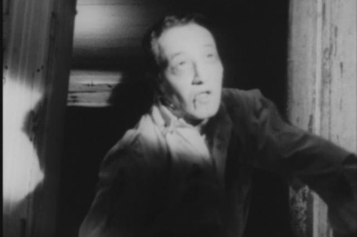 
                    John Russo in "Night of the Living Dead" playing a zombie who eventually is killed by a tire iron.
                                            (The Walter Reade Organization)
                                        