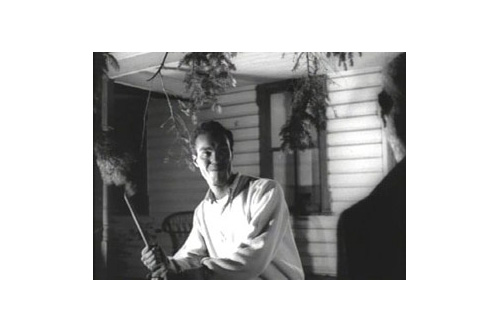 
                    Duane Jones wields a tire iron as "Ben" in "Night of the Living Dead."
                                            (The Walter Reade Organization)
                                        