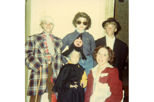 
                    Johnny Vince Evans and friends at Halloween.
                                            (Courtesy Johnny Vince Evans)
                                        
