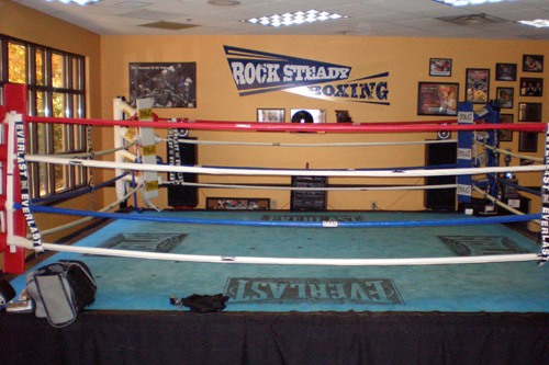 
                    Rocky Steady Boxing Gym is located on the east side of Indianapolis, Ind.  The gym was started by Scott Newman after he was diagnosed with Parkinson's.
                                            (Colleen Iudice)
                                        