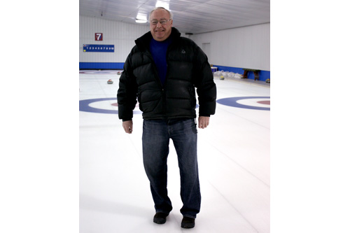 
                    Jim "Dex" Dexter manages the St. Paul Curling Club.  He's been curling for more than 40 years.
                                            (Marc Sanchez)
                                        