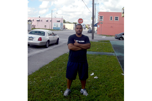 
                    Max Rameau, who started the Take Back the Land Project in Miami.
                                            (Andrew Stelzer)
                                        