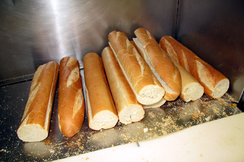 
                    A stack of baguettes at Lee's.
                                            (Corey Takahashi)
                                        