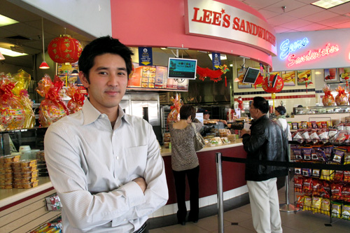 
                    Jimmy Le, vice president of Lee's Sandwiches.
                                            (Corey Takahashi)
                                        