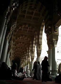 
                    The Holy Mosque of the Prophet in Medina.
                                            (Ulises A. Mejias)
                                        