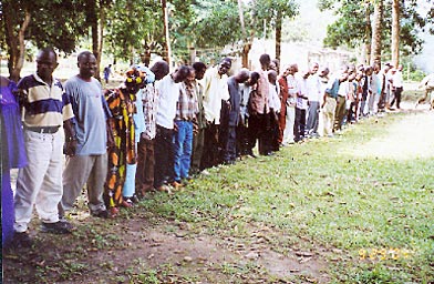 
                    A training workshop in Ghana led by Training for Change.
                                            (Dan Buttry)
                                        