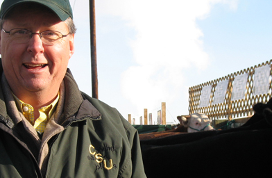 
                    Tom Field is a professor at Colorado State University and is a fifth generation rancher. Tom has been attending the National Western Stock Show for 45 years.
                                            (Anna Panoka)
                                        