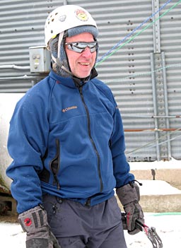 
                    Don Briggs in his climbing gear.
                                            (Katy Floyd)
                                        