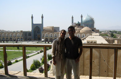 
                    Ali and Juliet Behdad in Isfahan, Iran.
                                            (Ali Behdad)
                                        