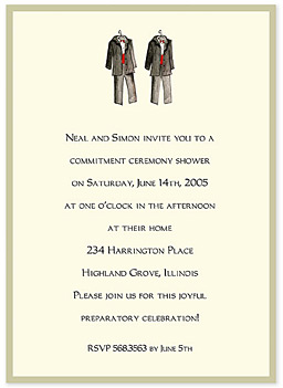 
                    A sample invitation to a preparatory celebration.
                                            (Outvite.com)
                                        