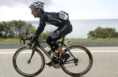 
                    Tim on the Pacific Coast Highway.
                                            (Casey Gibson)
                                        