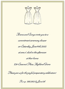 
                    A sample invitation to the commitment ceremony.
                                            (Outvite.com)
                                        