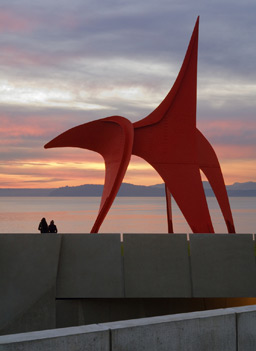 
                    "Eagle," 1971. Painted steel. Alexander Calder. Gift of Jon and Mary Shirley, in honor of the 75th Anniversary of the Seattle Art Museum, 2000.69 &#169; 2006 Estate of Alexander Calder / Artist Rights Society (ARS), New York.
                                            (Paul Warchol)
                                        