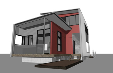 
                    Final plans for the second home, at 6th St. and Dryades St.
                                            (DesignBuild)
                                        