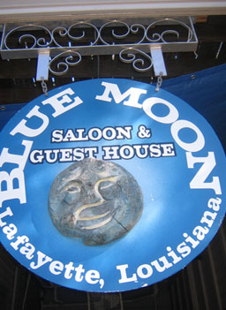 
                    Lafayette's Blue Moon Saloon is a funky youth hostel as well as the region's premier spot to hear the new wave of Cajun bands.
                                            (Ian McNulty)
                                        