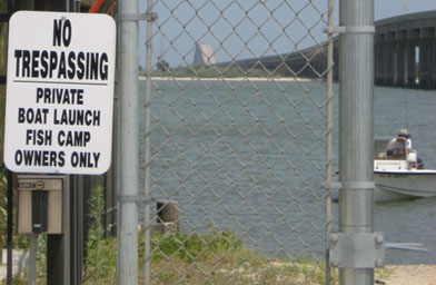 
                    Only property owners are allowed on most of the beach.
                                            (Eve Troeh)
                                        