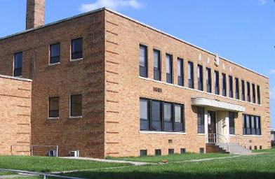 
                    Harveyville Rural High School in Kansas was built in 1939.
                                            (Nikol Lohr)
                                        