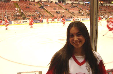 
                    Christy Hammond is a hockey fan who writes the blog, "Behind the Jersey."
                                            (Christy Hammond)
                                        