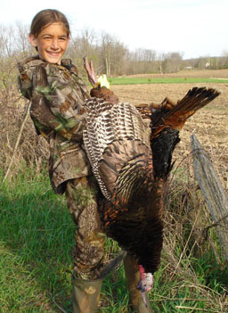 
                    Joe after a successful hunt.
                                            (Sandie Pendleton)
                                        