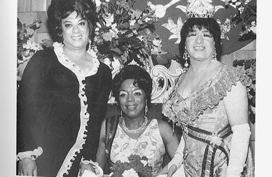 
                    Three empresses&mdash;Empress Maxine, Empress Freda and Empress Jose&mdash;in 1974.
                                            (Jose Sarria)
                                        